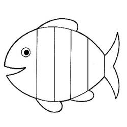 Раскраска: рыба (Животные) #17027 - Раскраски для печати