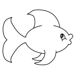 Раскраска: рыба (Животные) #17037 - Раскраски для печати