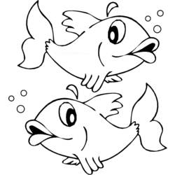 Раскраска: рыба (Животные) #17042 - Раскраски для печати