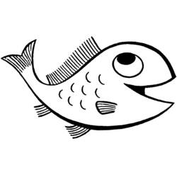 Раскраска: рыба (Животные) #17056 - Раскраски для печати