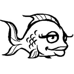 Раскраска: рыба (Животные) #17066 - Бесплатные раскраски для печати
