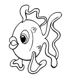 Раскраска: рыба (Животные) #17068 - Бесплатные раскраски для печати