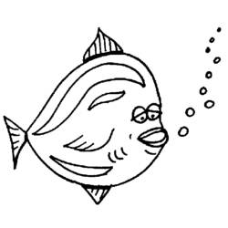 Раскраска: рыба (Животные) #17081 - Бесплатные раскраски для печати