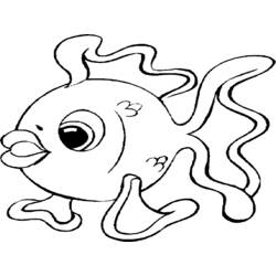 Раскраска: рыба (Животные) #17088 - Бесплатные раскраски для печати
