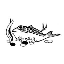 Раскраска: рыба (Животные) #17163 - Бесплатные раскраски для печати
