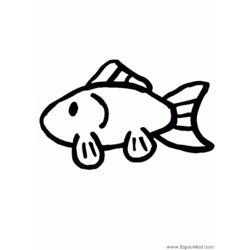 Раскраска: рыба (Животные) #17165 - Раскраски для печати