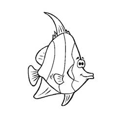 Раскраска: рыба (Животные) #17174 - Бесплатные раскраски для печати
