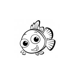 Раскраска: рыба (Животные) #17182 - Бесплатные раскраски для печати