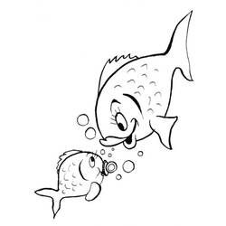 Раскраска: рыба (Животные) #17187 - Бесплатные раскраски для печати
