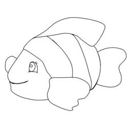 Раскраска: рыба (Животные) #17189 - Бесплатные раскраски для печати