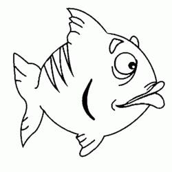 Раскраска: рыба (Животные) #17212 - Бесплатные раскраски для печати