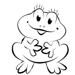 Раскраска: лягушка (Животные) #7603 - Раскраски для печати