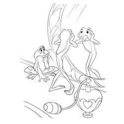Раскраска: лягушка (Животные) #7690 - Бесплатные раскраски для печати