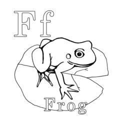 Раскраска: лягушка (Животные) #7739 - Бесплатные раскраски для печати