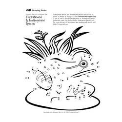 Раскраска: лягушка (Животные) #7741 - Бесплатные раскраски для печати