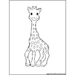 Раскраска: жираф (Животные) #7310 - Бесплатные раскраски для печати