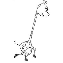 Раскраска: жираф (Животные) #7364 - Бесплатные раскраски для печати