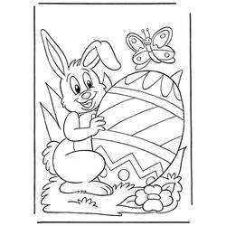 Раскраска: заяц (Животные) #10080 - Раскраски для печати