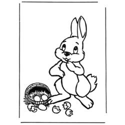 Раскраска: заяц (Животные) #10112 - Раскраски для печати