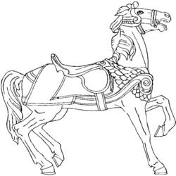 Раскраска: лошадь (Животные) #2272 - Бесплатные раскраски для печати