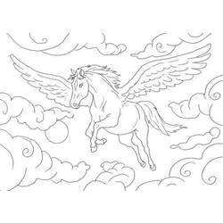 Раскраска: лошадь (Животные) #2305 - Бесплатные раскраски для печати