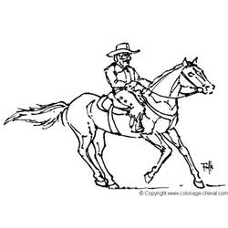 Раскраска: лошадь (Животные) #2329 - Бесплатные раскраски для печати
