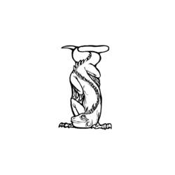 Раскраска: игуана (Животные) #8935 - Раскраски для печати