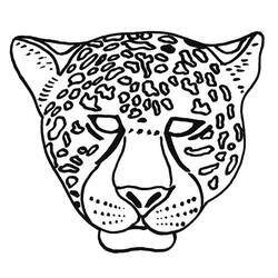 Раскраска: ягуар (Животные) #9011 - Раскраски для печати