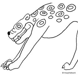 Раскраска: ягуар (Животные) #9016 - Раскраски для печати
