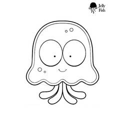 Раскраска: медуза (Животные) #20466 - Раскраски для печати