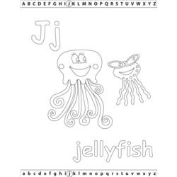 Раскраска: медуза (Животные) #20533 - Бесплатные раскраски для печати