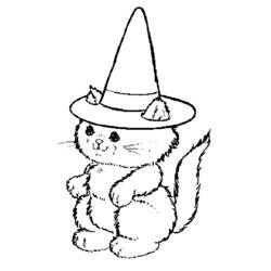 Раскраска: котенок (Животные) #18058 - Бесплатные раскраски для печати