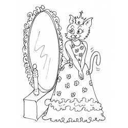 Раскраска: котенок (Животные) #18211 - Бесплатные раскраски для печати