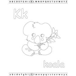 Раскраска: коала (Животные) #9392 - Бесплатные раскраски для печати