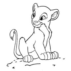 Раскраска: лев (Животные) #10258 - Бесплатные раскраски для печати