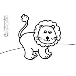 Раскраска: лев (Животные) #10282 - Раскраски для печати