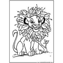 Раскраска: лев (Животные) #10312 - Раскраски для печати
