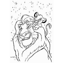 Раскраска: лев (Животные) #10339 - Бесплатные раскраски для печати