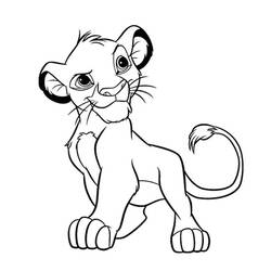 Раскраска: лев (Животные) #10381 - Раскраски для печати