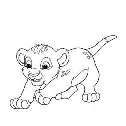 Раскраска: лев (Животные) #10403 - Раскраски для печати