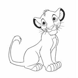 Раскраска: лев (Животные) #10407 - Раскраски для печати