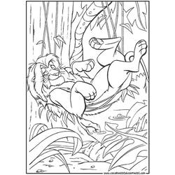 Раскраска: лев (Животные) #10416 - Бесплатные раскраски для печати