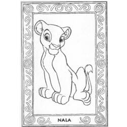Раскраска: лев (Животные) #10427 - Бесплатные раскраски для печати