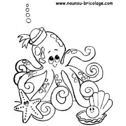 Раскраска: Морские животные (Животные) #21983 - Раскраски для печати