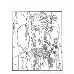 Раскраска: Морские животные (Животные) #22024 - Бесплатные раскраски для печати