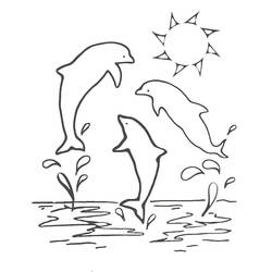 Раскраска: Морские животные (Животные) #22027 - Бесплатные раскраски для печати