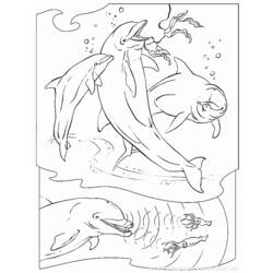Раскраска: Морские животные (Животные) #22063 - Бесплатные раскраски для печати