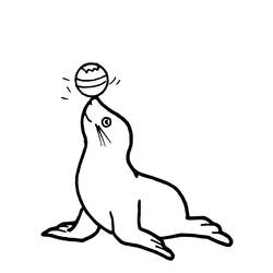 Раскраска: Морские животные (Животные) #22088 - Бесплатные раскраски для печати