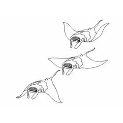 Раскраска: Морские животные (Животные) #22108 - Бесплатные раскраски для печати
