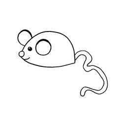 Раскраска: мышь (Животные) #13961 - Раскраски для печати